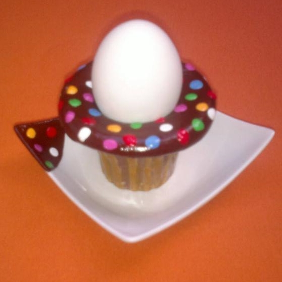 Cupcake: Ein Eierbecher aus der Foodserie