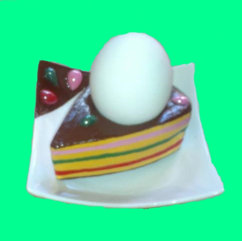 Torte: Ein Eierbecher aus der Foodserie